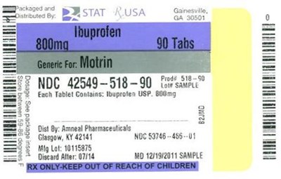 Principal Display Panelibuprofen 800 mg (Ibuprofen 800mg Label)